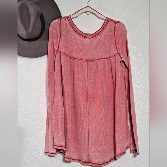FP~ Kai Relaxed Henley Top - Picture 10 of 10